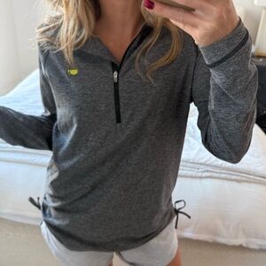 Masters Gray Quarter-Zip Women's Jacket